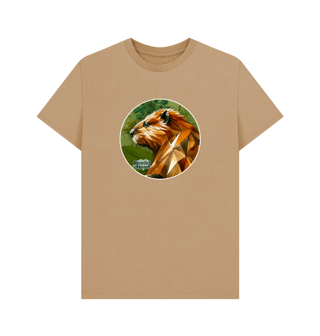 Sand Beaver Botanical Men's T-Shirt