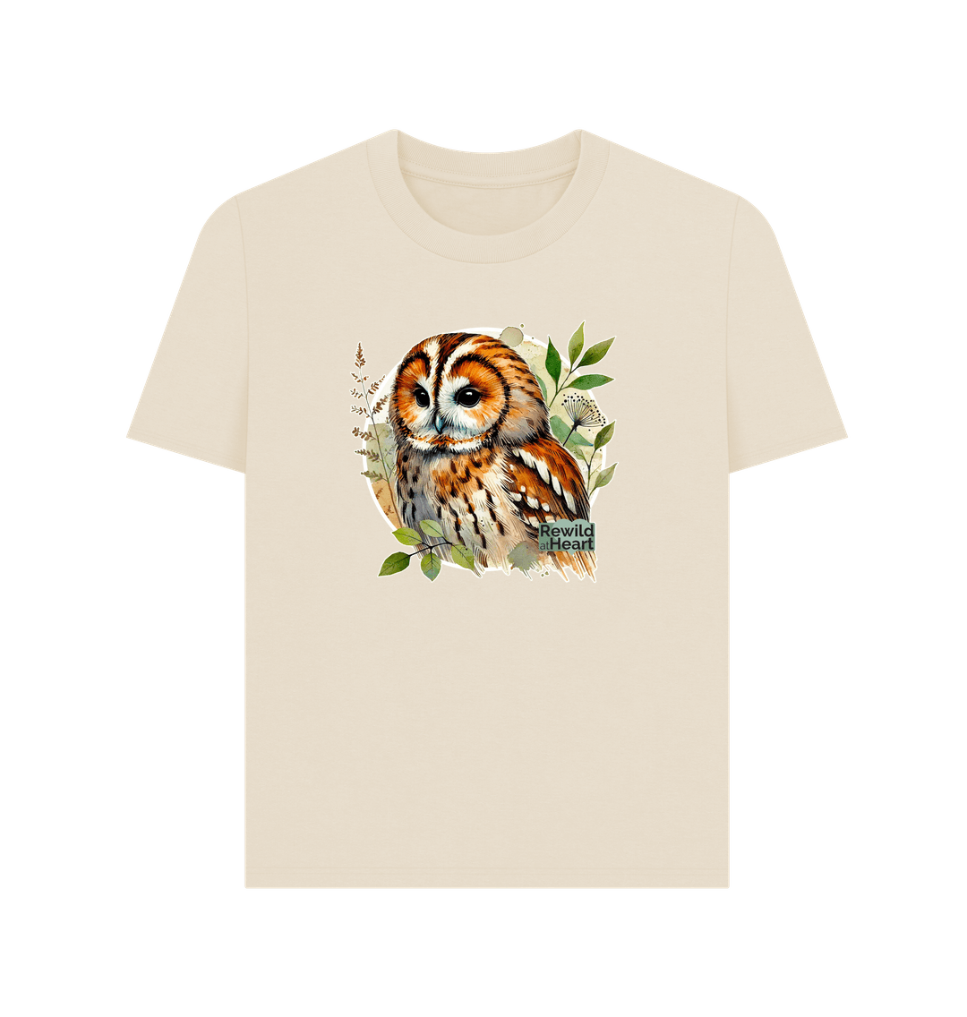 Oat Tawny Owl Forest Women's Classic T-Shirt