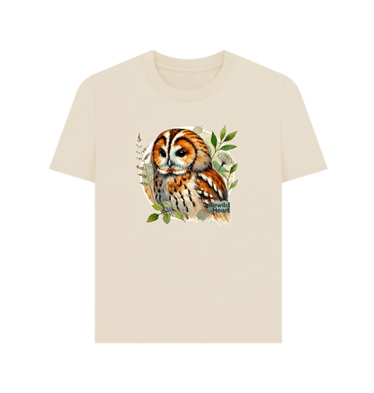 Oat Tawny Owl Forest Women's Classic T-Shirt