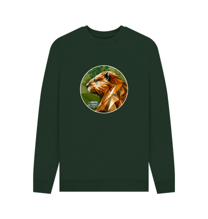 Evergreen Printed Sweater Front