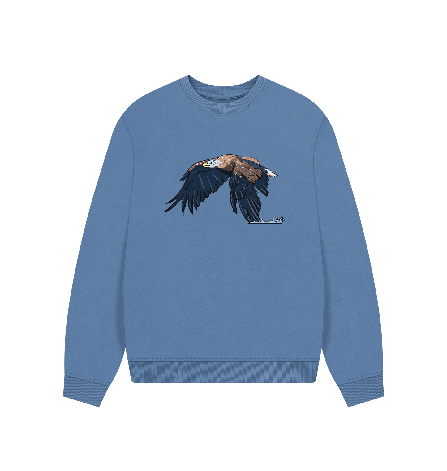 Solent Printed Sweater Front