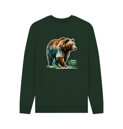Evergreen Printed Sweater Front