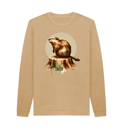 Sand Wild Beaver Men's Sweater