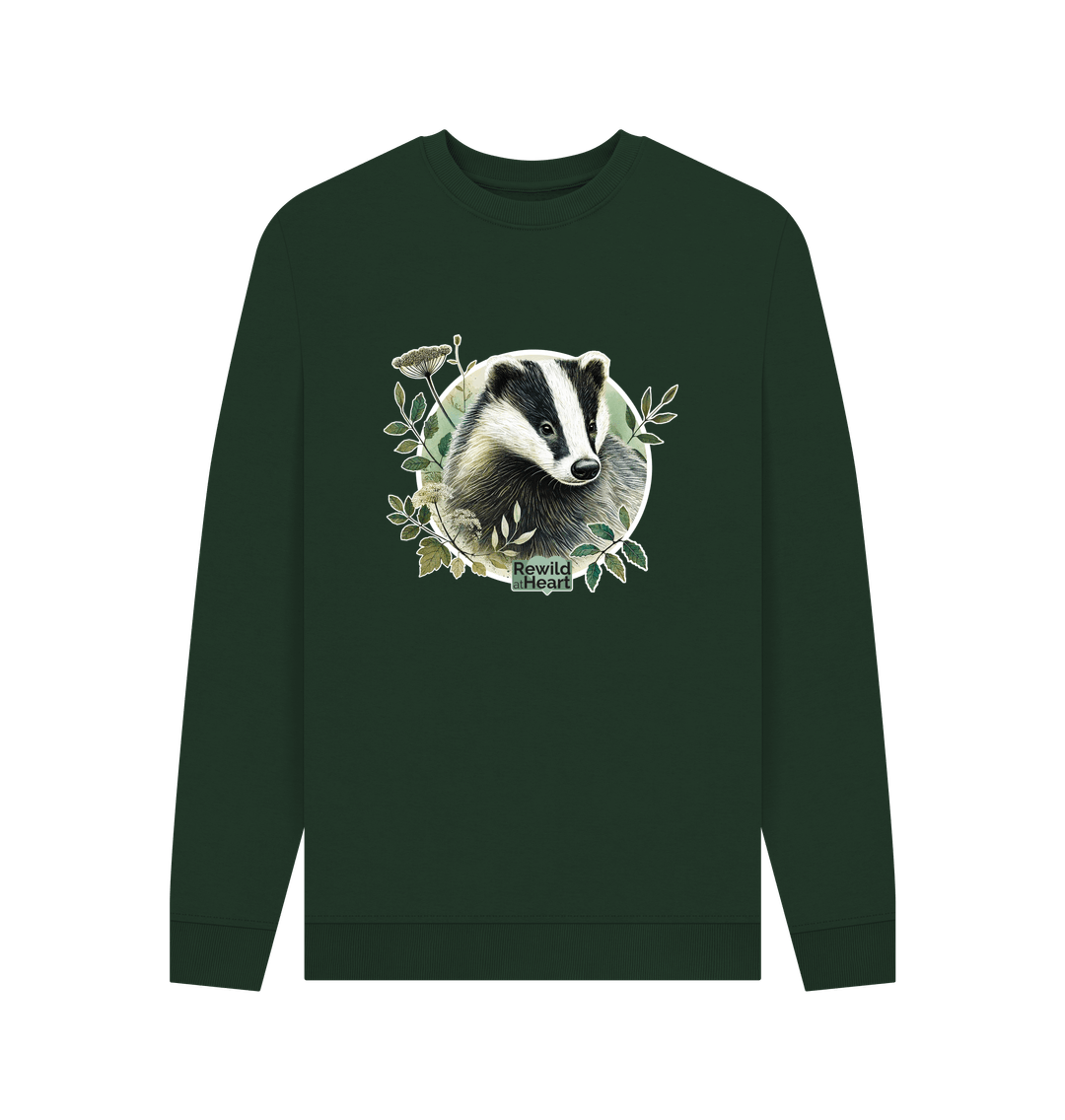 Evergreen Badger Spirit Men's Sweater