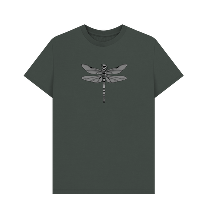 Dark Grey Printed T-shirt Front