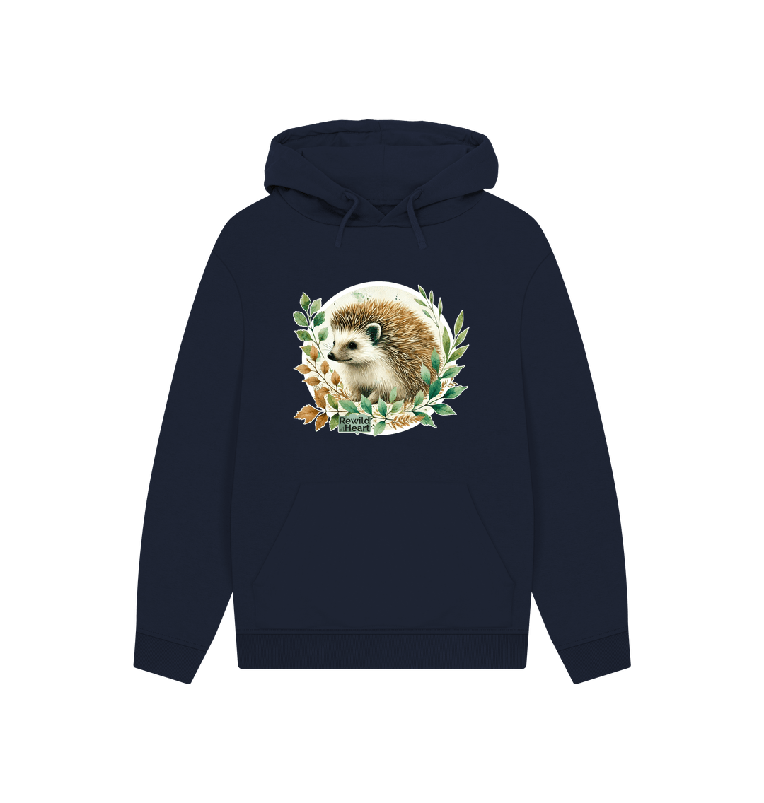 Navy Hedgehog Harmony Hoodie