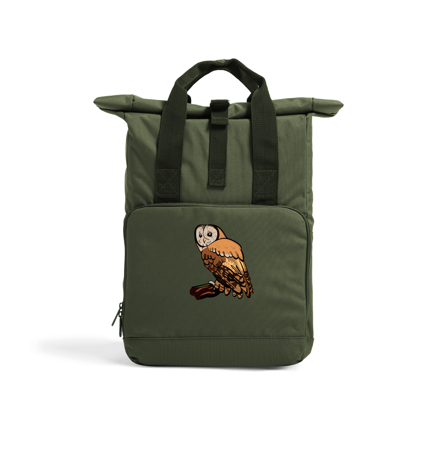 Olive Green Bag Front