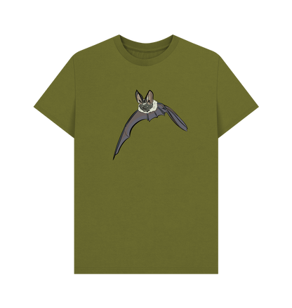 Moss Green Printed T-shirt Front