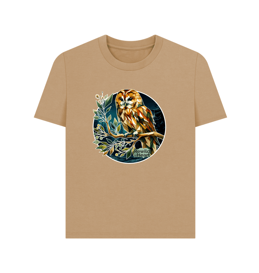 Sand Tawny Owl Women's Classic T-Shirt