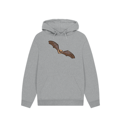 Athletic Grey Printed Hoody Front