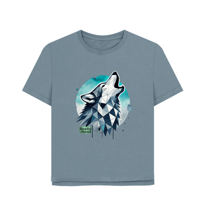 Woman And Wolf In Forest T-shirt Design Vector Download Woman And Wolf In Forest T-shirt Design Vector Download