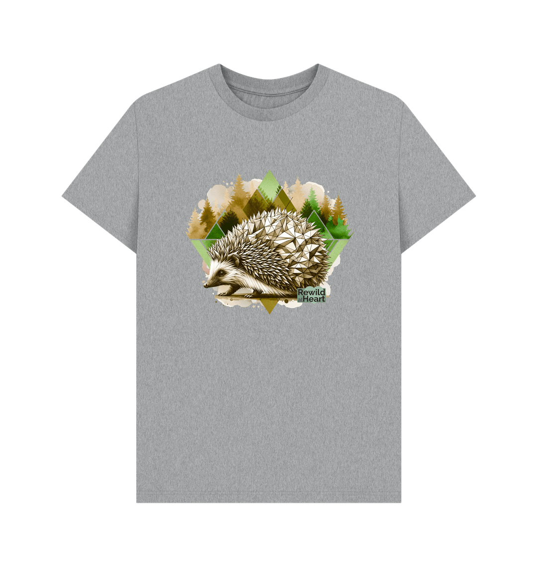 Athletic Grey Hedgehog Men's T-Shirt