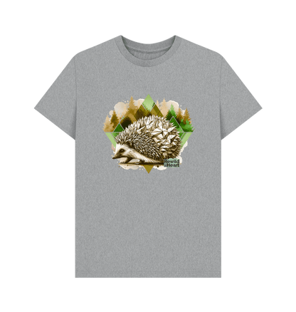 Athletic Grey Hedgehog Men's T-Shirt