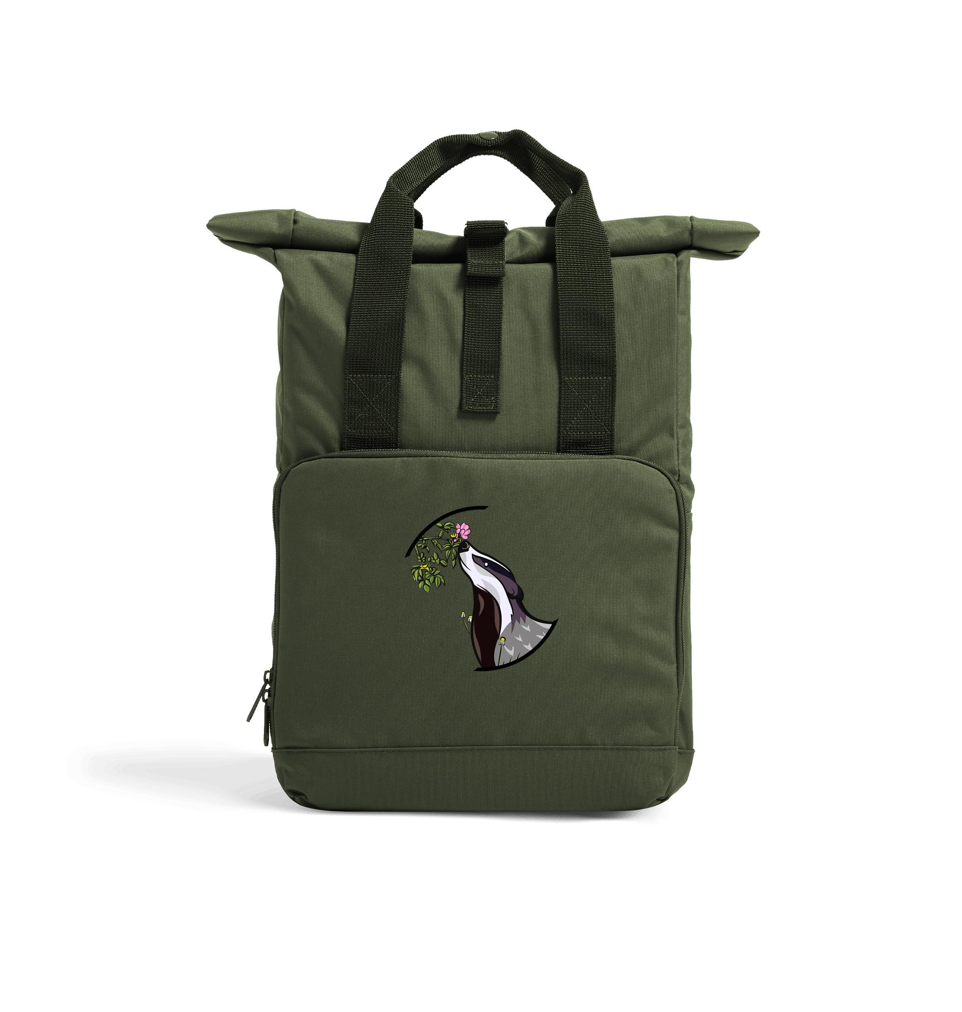 Olive Green Bag Front