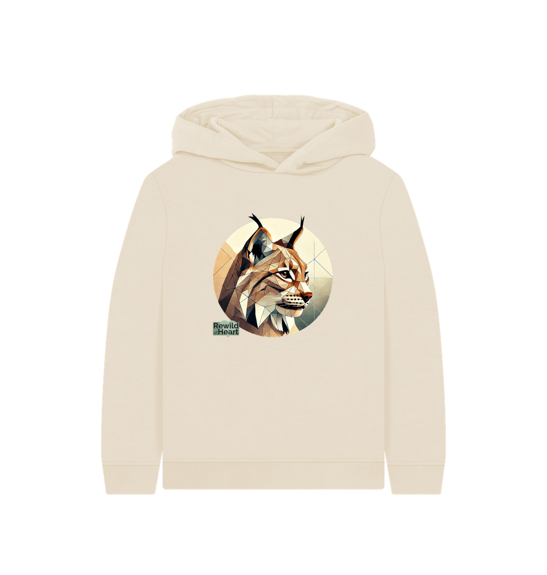 Oat Printed Kids Hoodie Front