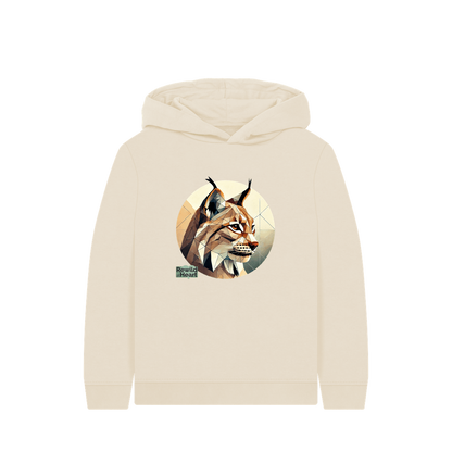 Oat Printed Kids Hoodie Front