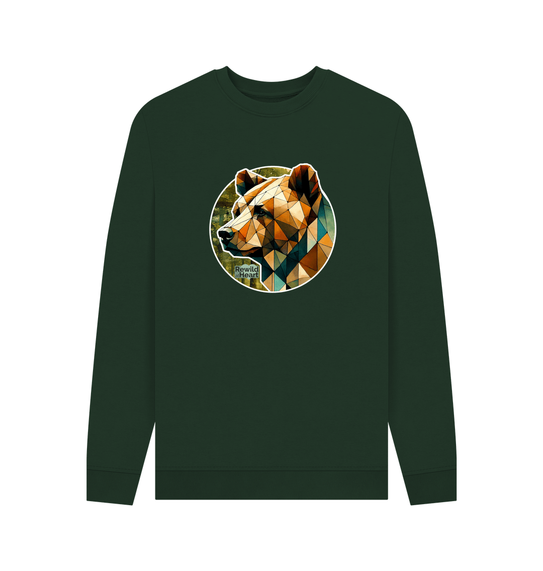 Evergreen Printed Sweater Front