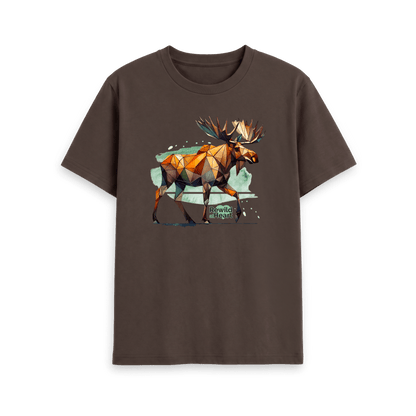 Chocolate Printed T-shirt Front
