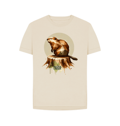 Oat Wild Beaver | Relaxed-Fit Women's T-Shirt