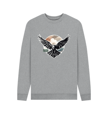 Light Heather Raven Flight Men's Sweater