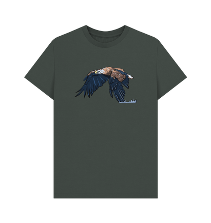 Dark Grey Printed T-shirt Front