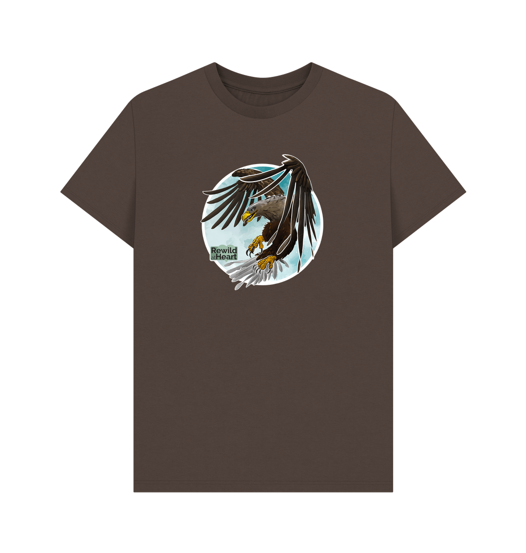 Chocolate White-Tailed Eagle Flight Men's T-Shirt