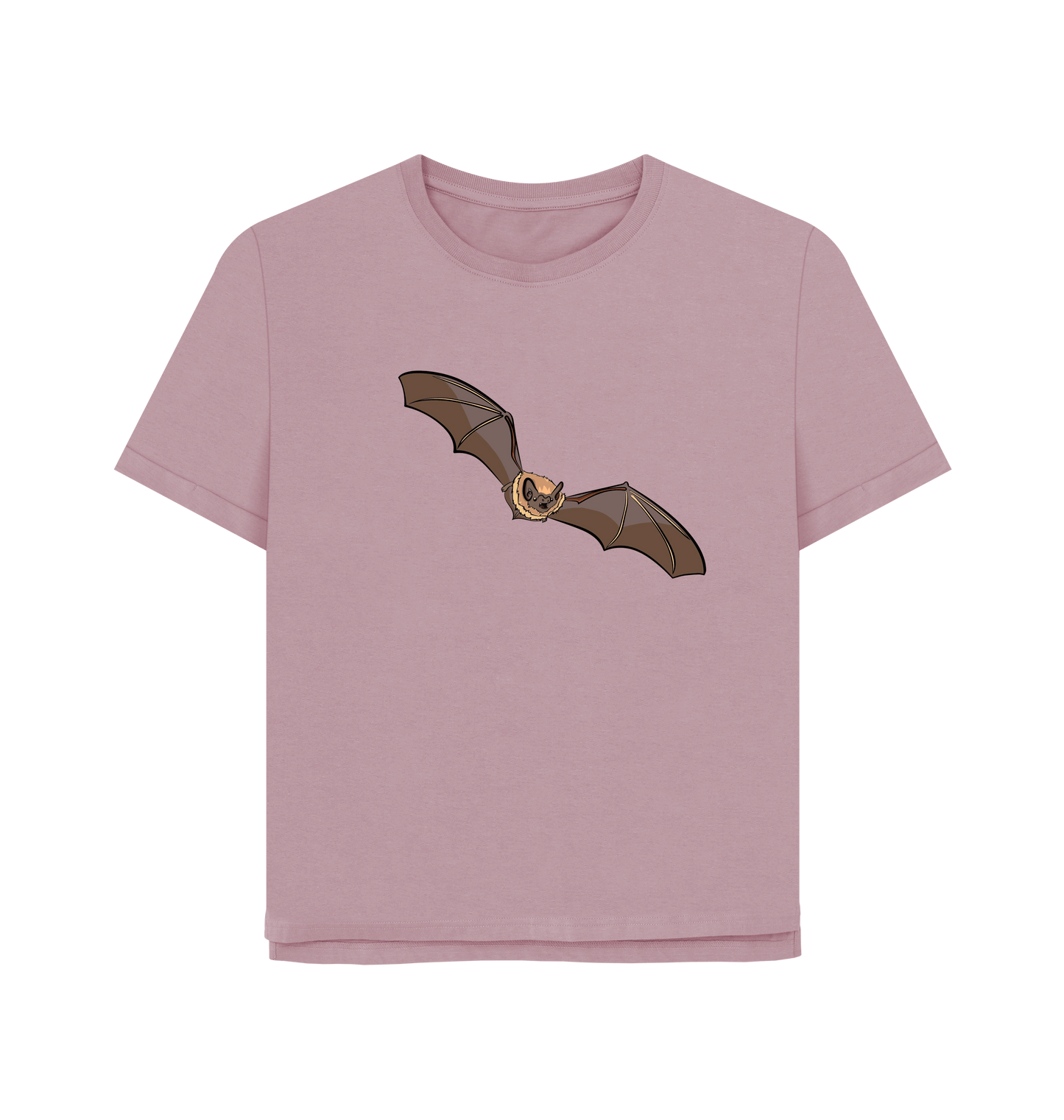 Mauve Printed T-shirt Front