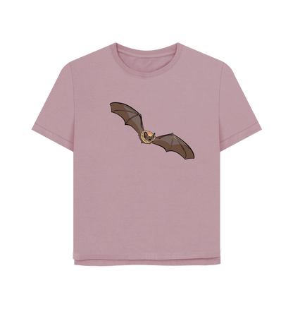 Mauve Printed T-shirt Front