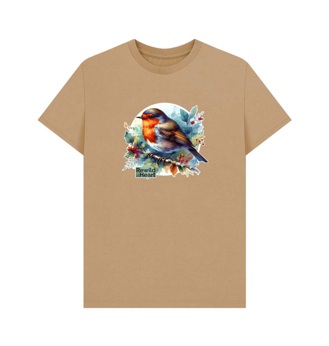 Sand Robin Redbreast Men's T-Shirt