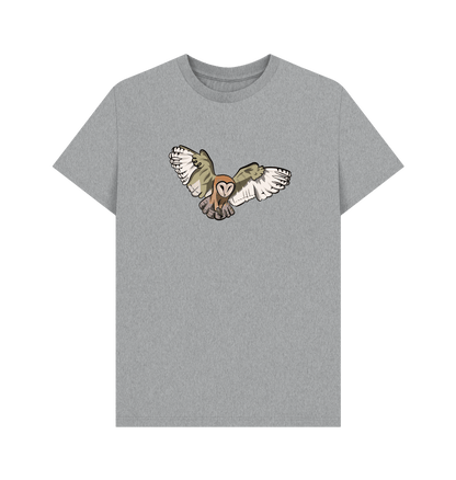 Athletic Grey Printed T-shirt Front