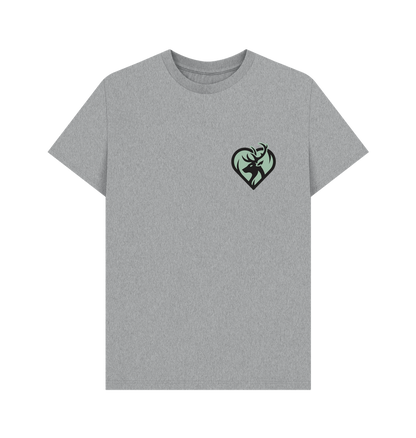 Athletic Grey Printed T-shirt