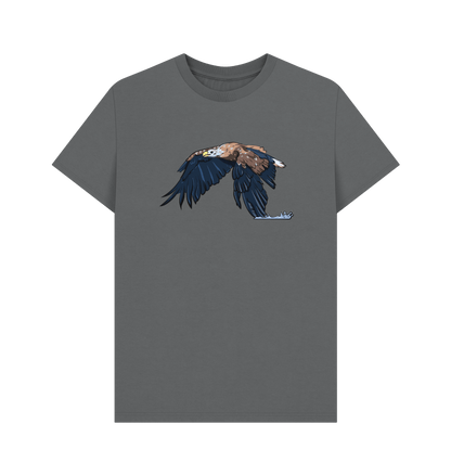 Slate Grey Printed T-shirt Front