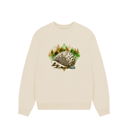 Oat Hedgehog Women's Oversized Jumper