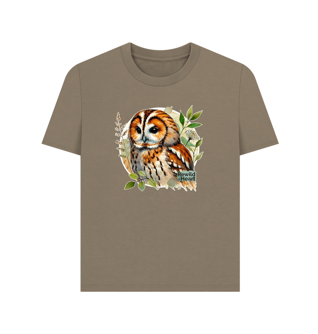 Willow Tawny Owl Forest Women's Classic T-Shirt