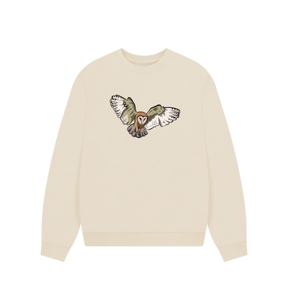 Oat Printed Sweater Front