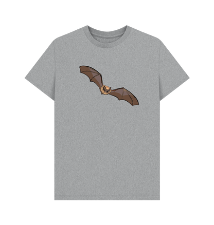 Athletic Grey Printed T-shirt Front