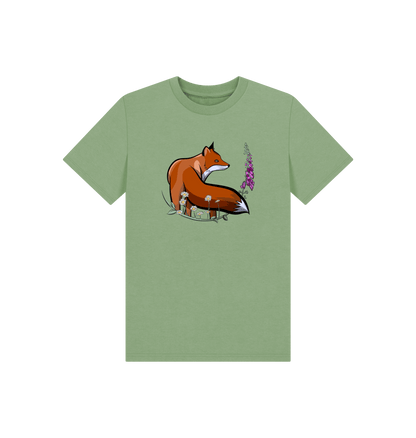 Sage Printed Kids T-Shirt Front