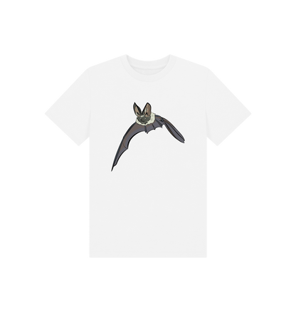 White Printed Kids T-Shirt Front
