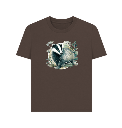 Chocolate Printed T-shirt Front