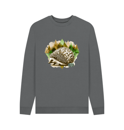 Slate Grey Hedgehog Men's Jumper