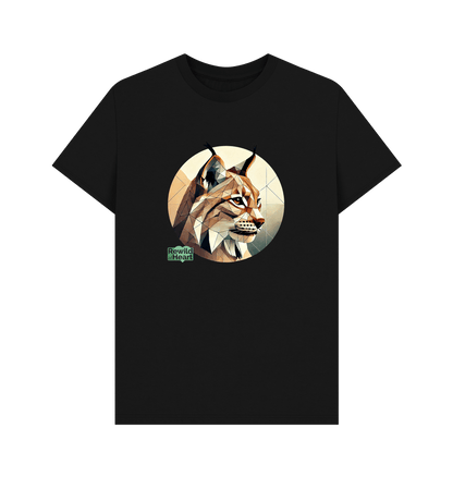 Black Lynx Connection Sustainable Men's T-Shirt