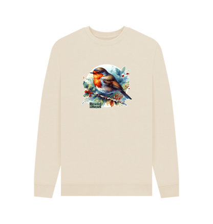 Oat Robin Redbreast Men's Sweater