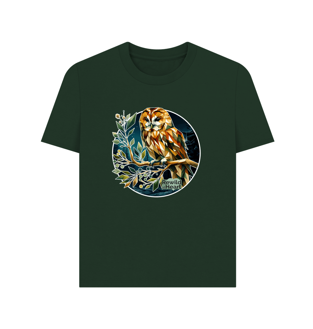 Evergreen Tawny Owl Women's Classic T-Shirt