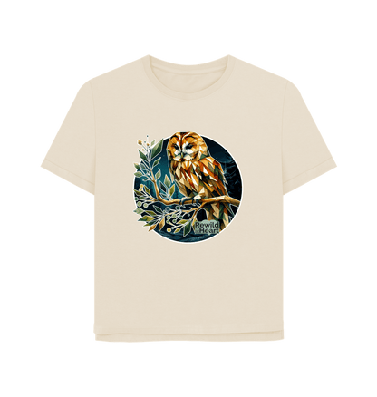 Oat Tawny Owl Women's Relaxed-Fit T-Shirt