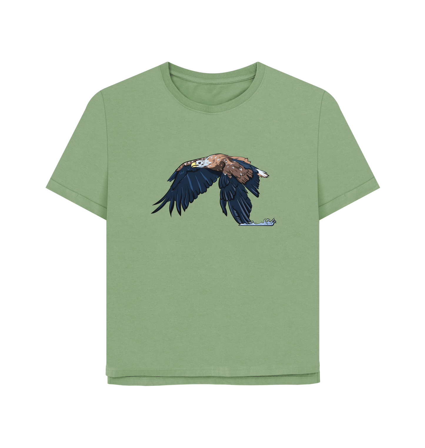 Sage Printed T-shirt Front