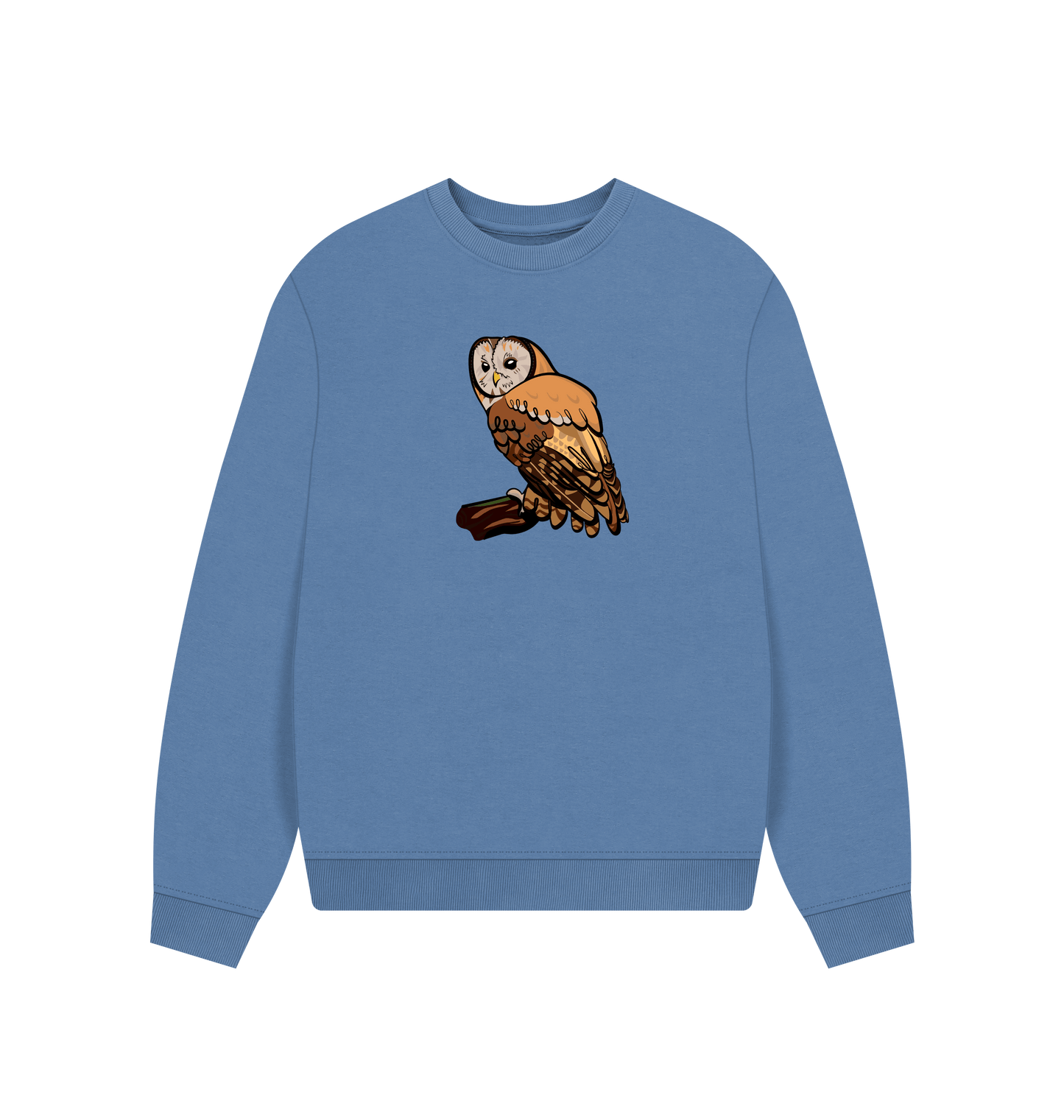 Solent Printed Sweater Front