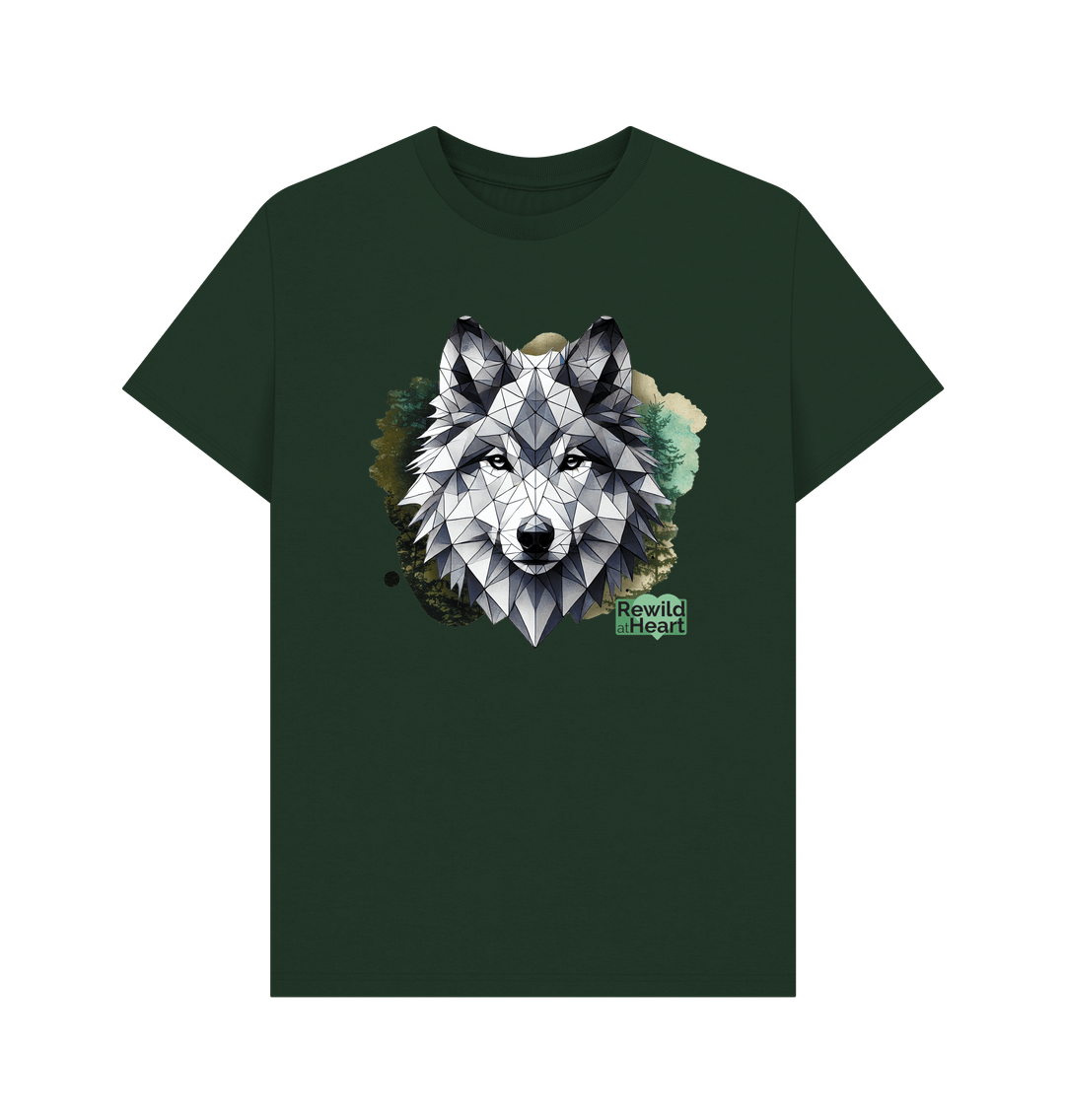 Evergreen Wolf Wilderness Men's T-Shirt