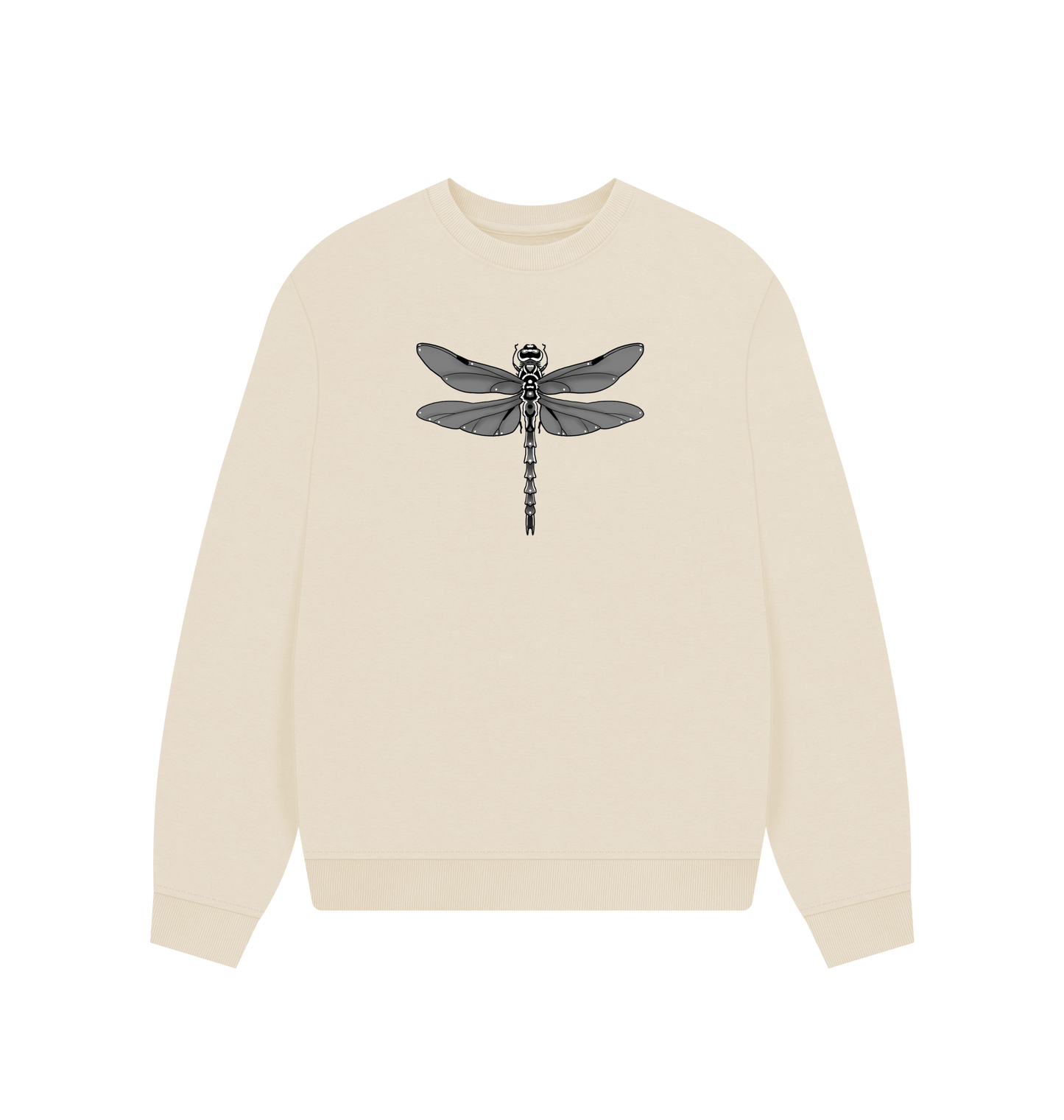 Oat Printed Sweater Front