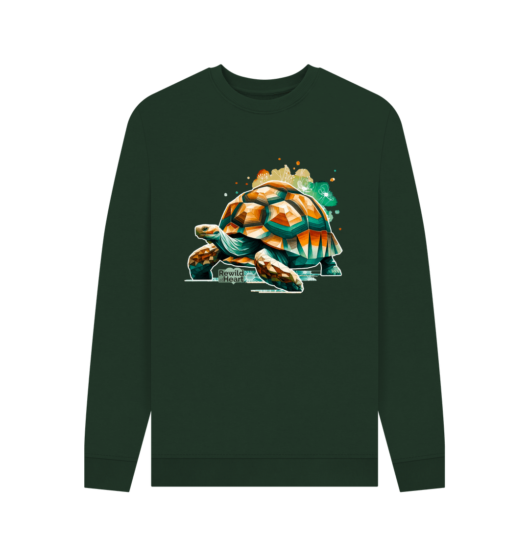Evergreen Printed Sweater Front