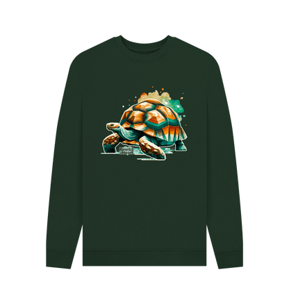 Evergreen Printed Sweater Front